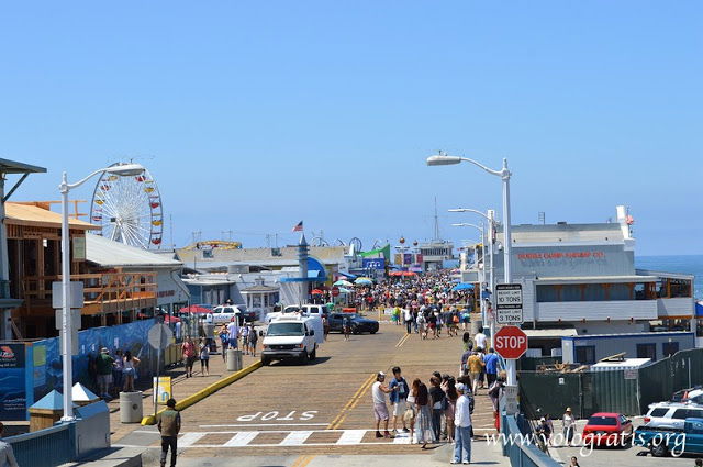 foto los angeles santa monica pier