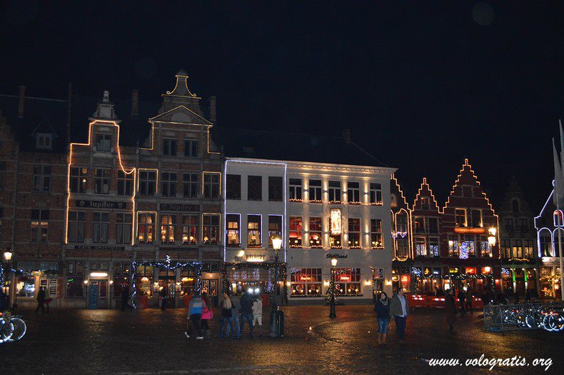 foto bruges notte