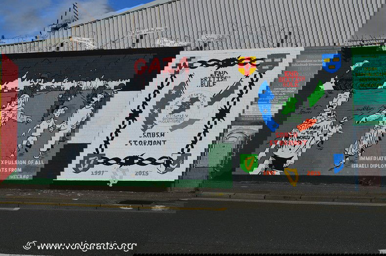 foto belfast murales