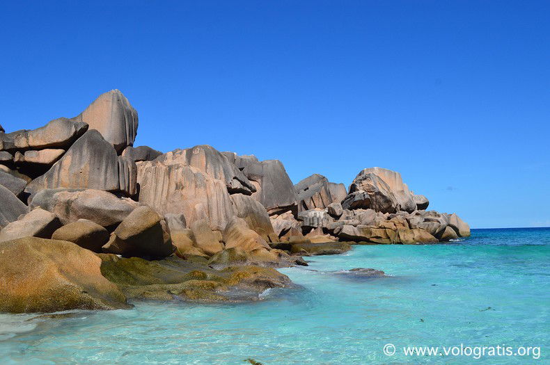 foto seychelles rocce granitiche