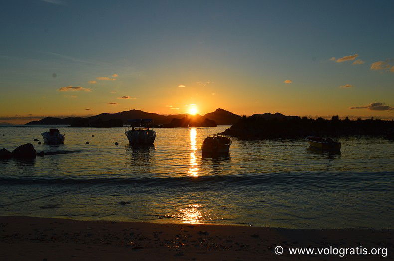 foto seychelles sunset