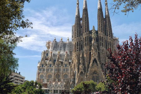 sagrada familia barcellona gaudi