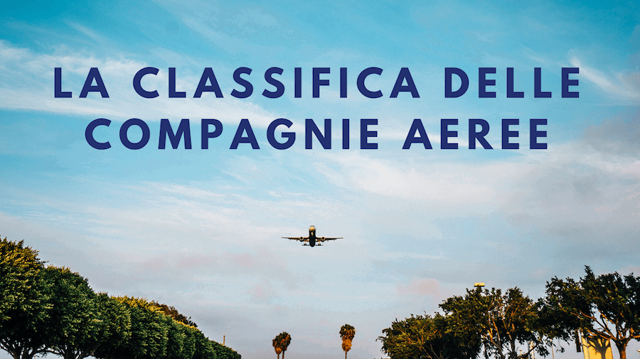classifica migliori compagnie aeree