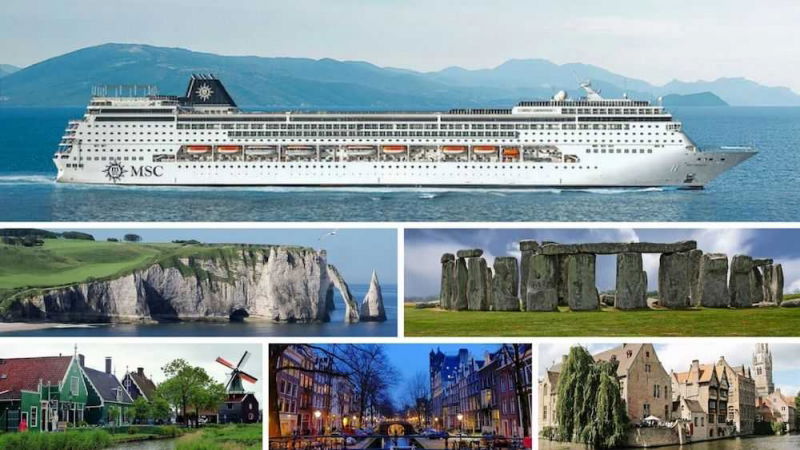 partenza crociera msc nord europa