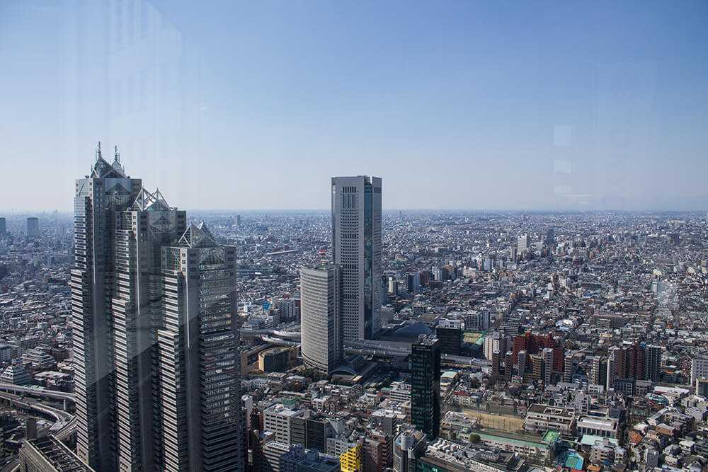 Panorami di Tokyo - Tokyo Metropolitan Government Building