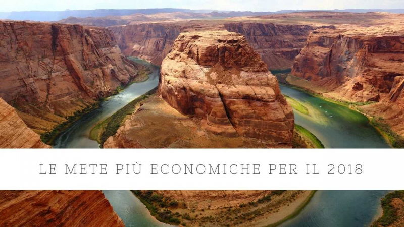 destinazioni più economiche per il 2018