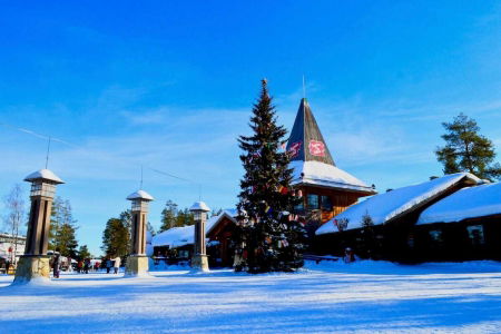 villaggio babbo natale rovaniemi