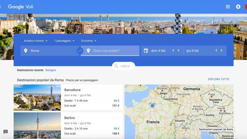 Google voli