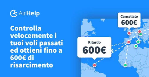 AirHelp: crea la mappa dei tuoi voli e verifica se hai diritto al risarcimento preview