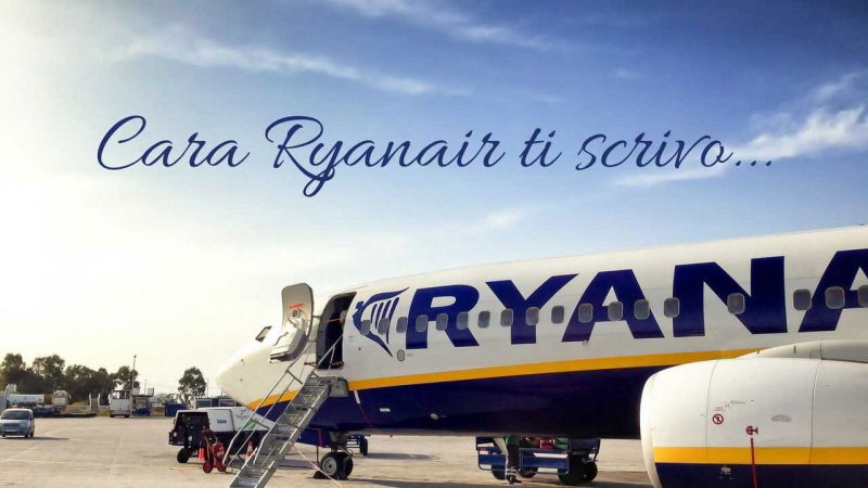 lettera ryanair