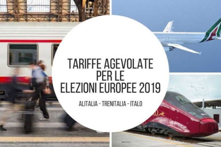 sconti elezioni europee treni aerei