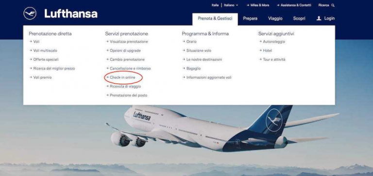 Check-in Online Lufthansa: Come Farlo. Guida Completa | VoloGratis.org