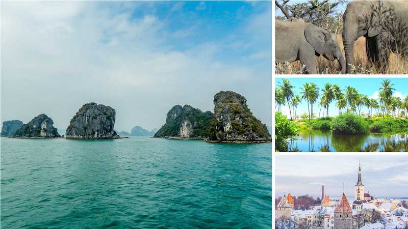 Vinci un viaggio a scelta tra Vietnam, Costa Rica, Sudafrica e Repubbliche Baltiche