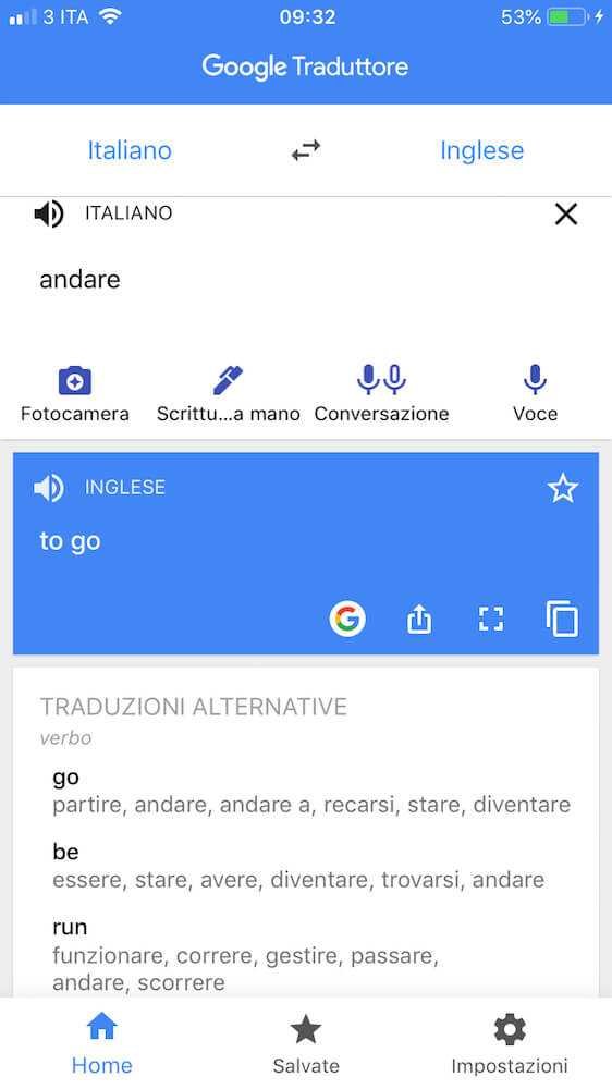 thesis google traduttore