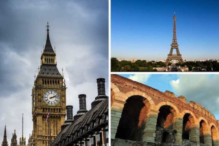 vinci viaggio londra parigi verona