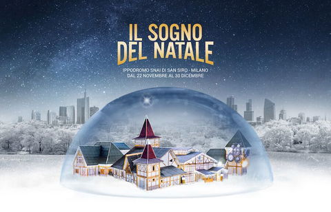 Villaggio di Natale all’Ippodromo di Milano: è il più grande d’Italia preview