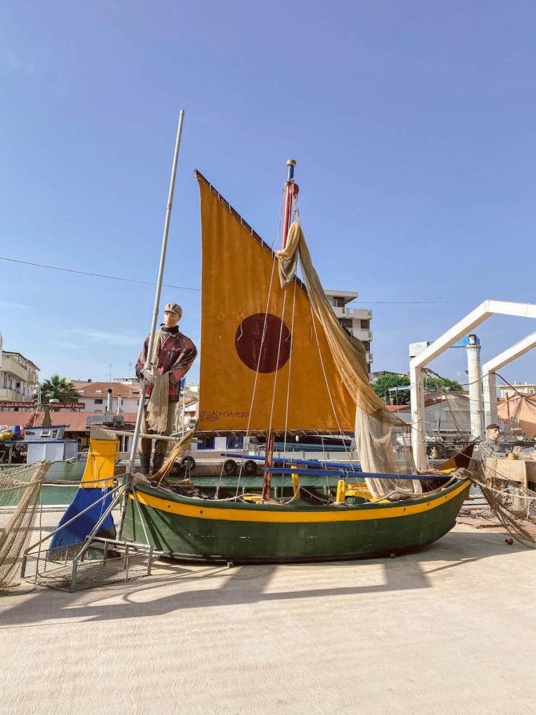 imbarcazione tradizionale bellaria