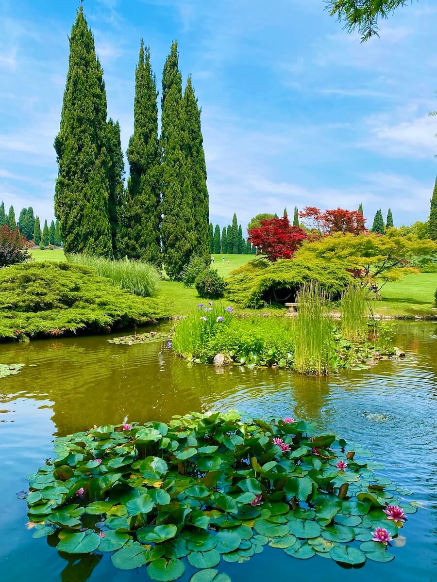parco giardino sigurtà laghetto