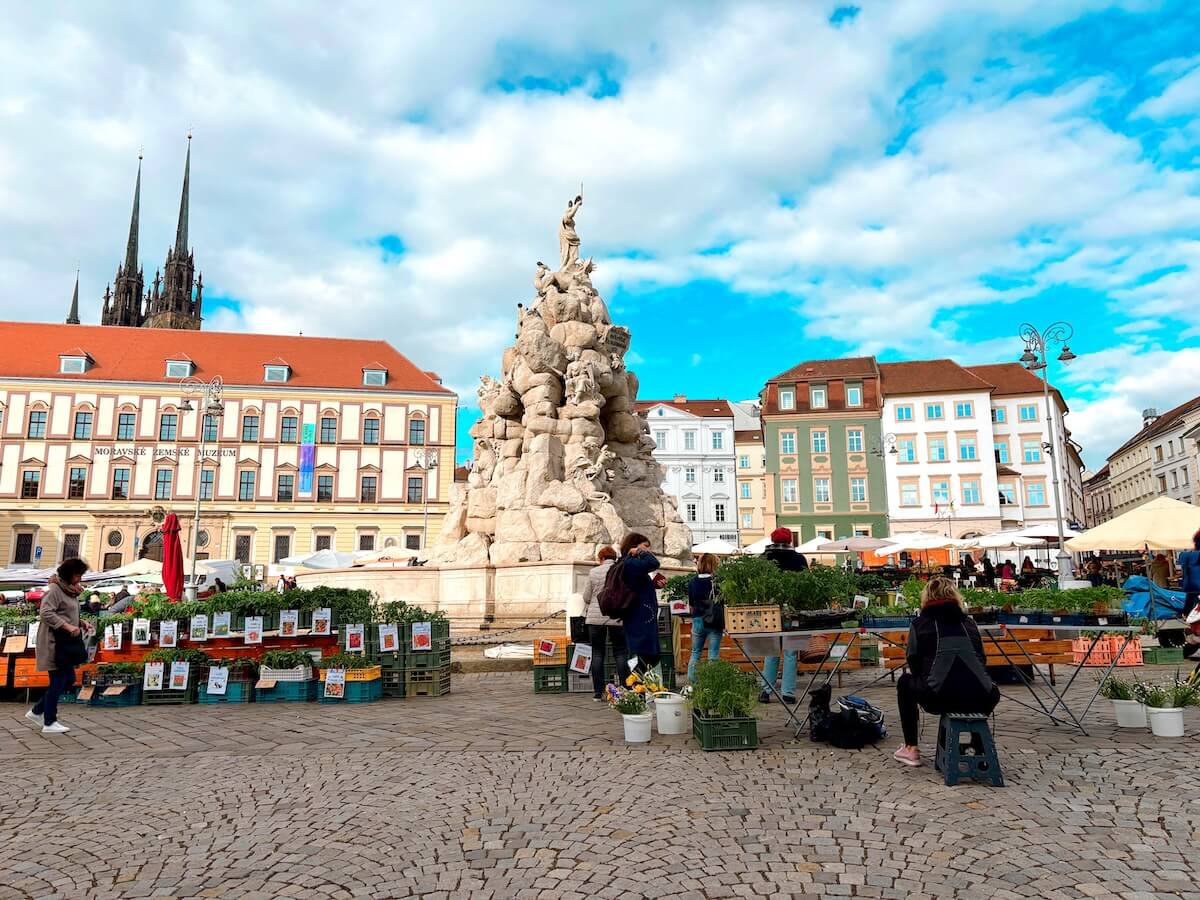 brno piazza mercato