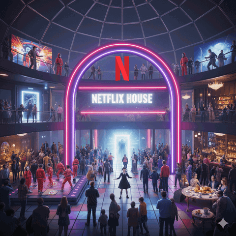 Netflix House: cos’è, dove si trova e perché vale la pena visitarla preview