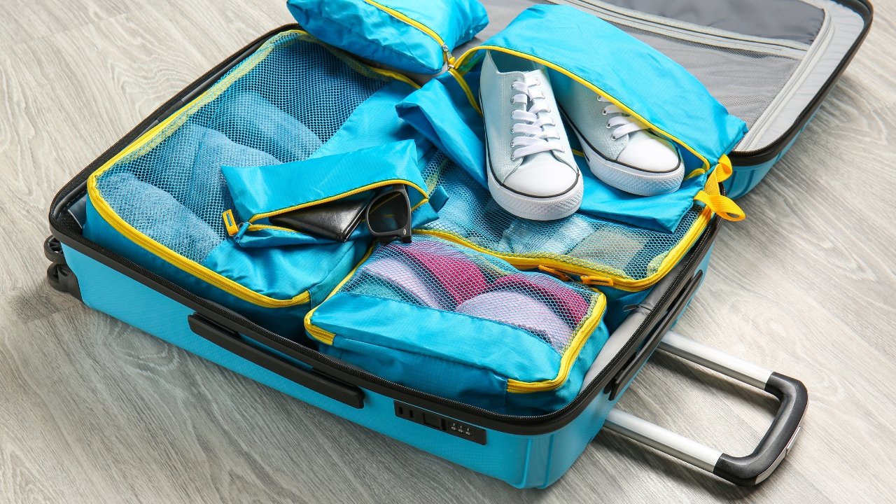 organizer valigie 8 separatori da viaggio travel set stoccaggio