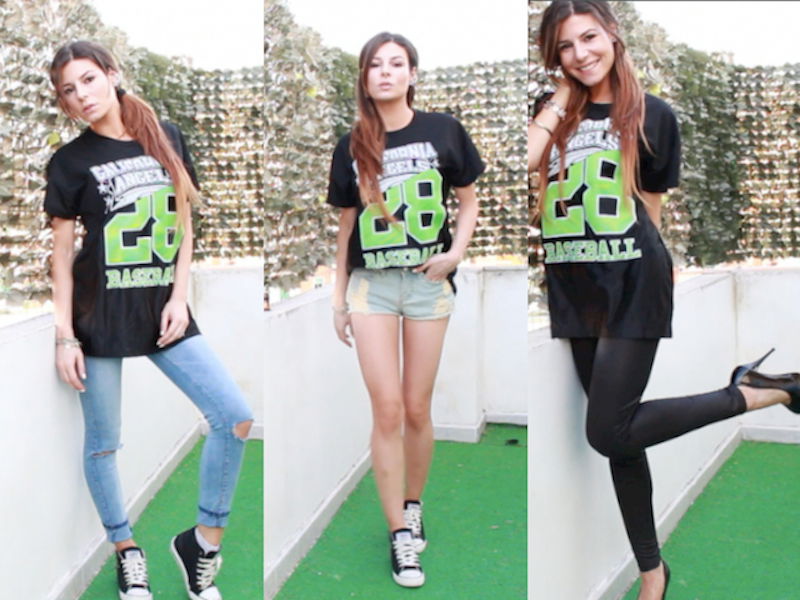 COME INDOSSARE UNA MAXI T-SHIRT / 3 ABBINAMENTI preview