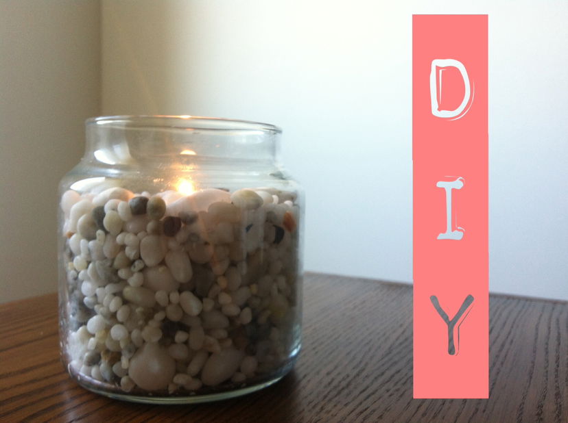 *DIY* Per la casa: Lanterna con sassi o sabbia | Riciclo creativo preview
