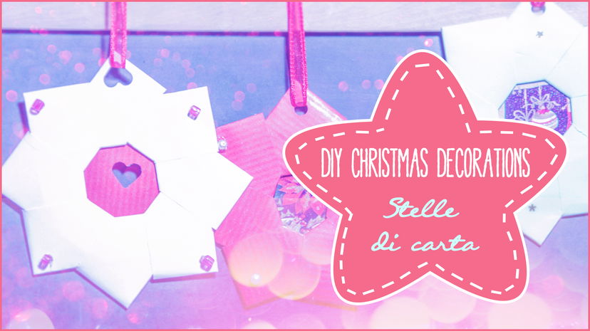 Diy Christmas Decorations: ✽ Stelle di carta ✽ preview