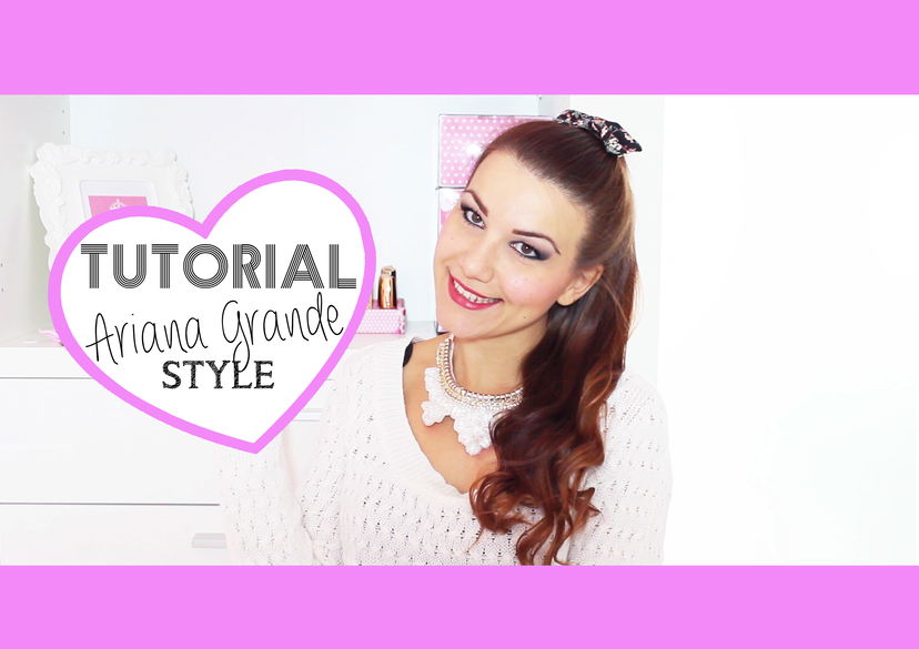 Acconciatura facile e veloce – Ariana Grande Style – preview
