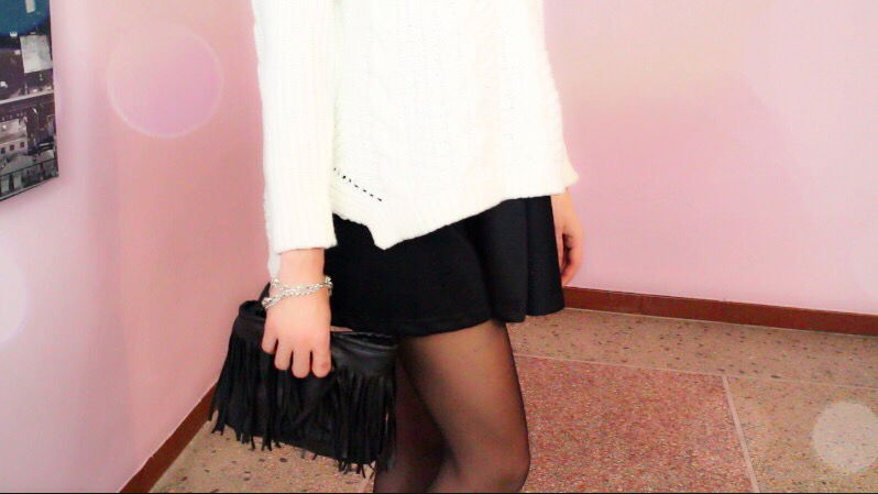 OUTFIT – Maxi pull e Gonna Skater – preview