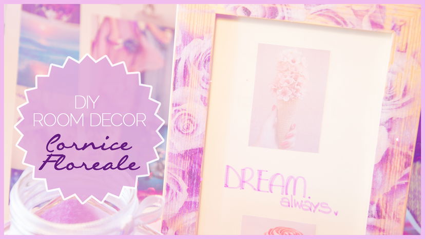 Diy Room Decor: ✿ Cornice Floreale ✿ (personalizzabile) preview