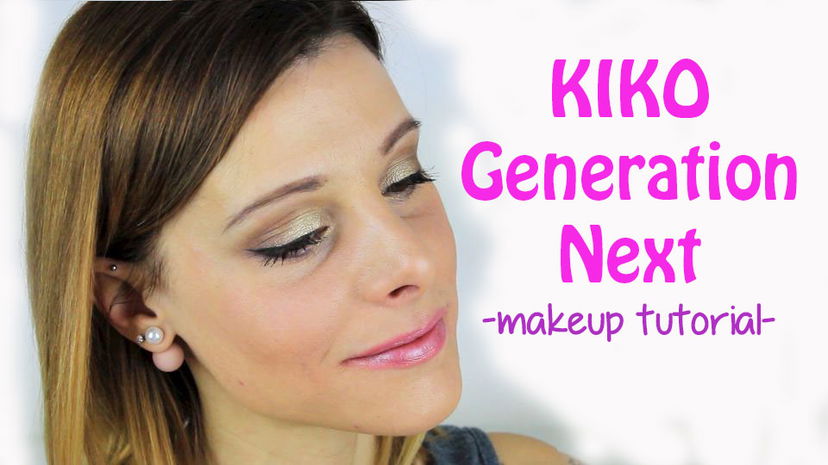 Kiko Generation Next makeup tutorial preview