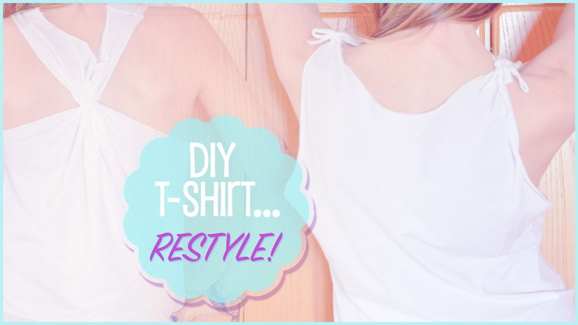 Diy T-shirt… Restyle! preview