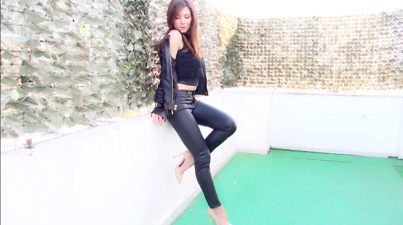 Outfit Primavera 2015 : Pelle e Pizzo preview