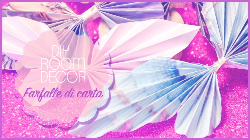 Diy Room Decor: ❖ Farfalle di carta ❖ preview