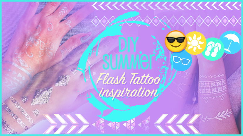 Diy Summer: ☀ Flash tattoo inspiration ☀ preview