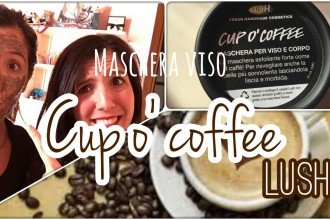 Maschera LUSH "CUP O' COFFEE"