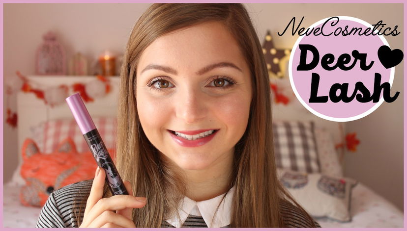 Mascara DeerLash NeveCosmetics|Review e applicazione|Gemminamakeup preview