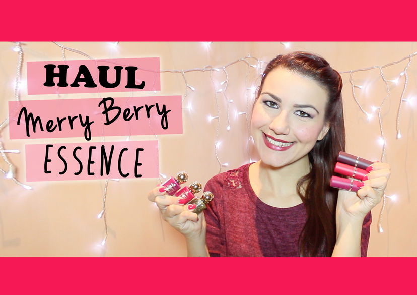 HAUL – Edizione limitata Merry Berry – Essence preview