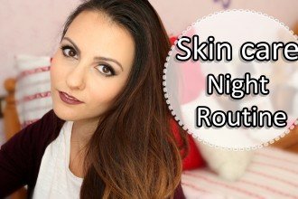 skin care night routine
