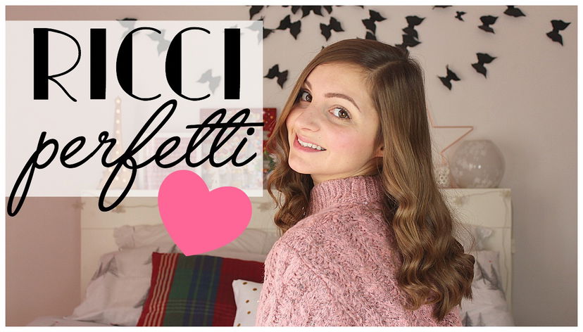 Ricci PERFETTI per Natale! | Gemminamakeup preview