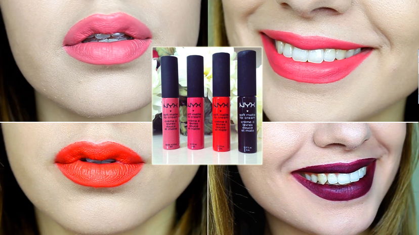 Swatches Soft Matte Lip Cream NYX | LadyCiccone7 preview