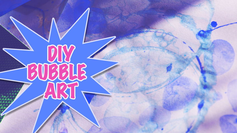 Diy come creare un effetto Bubble su carta e quaderni! preview
