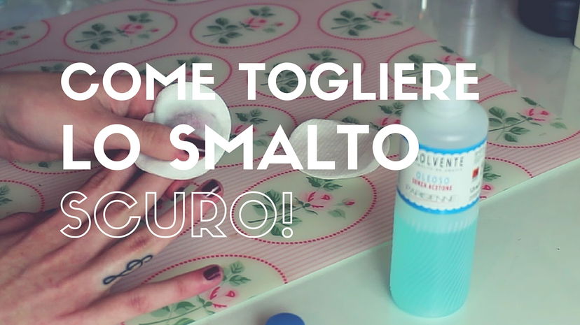 Come togliere lo smalto scuro preview