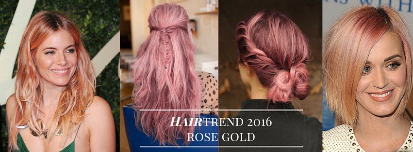 hairtrend pink hair rose gold
