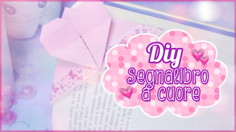Diy come creare un segnalibro a cuore preview