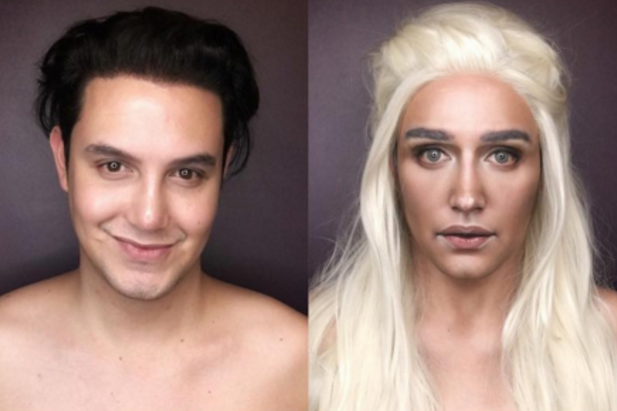 Il ragazzo che si trasforma nelle protagoniste di “Game of Thrones” con il trucco article-post