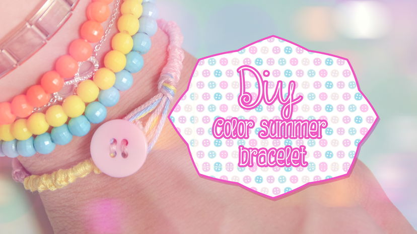 Diy come creare un braccialetto coloratissimo! preview