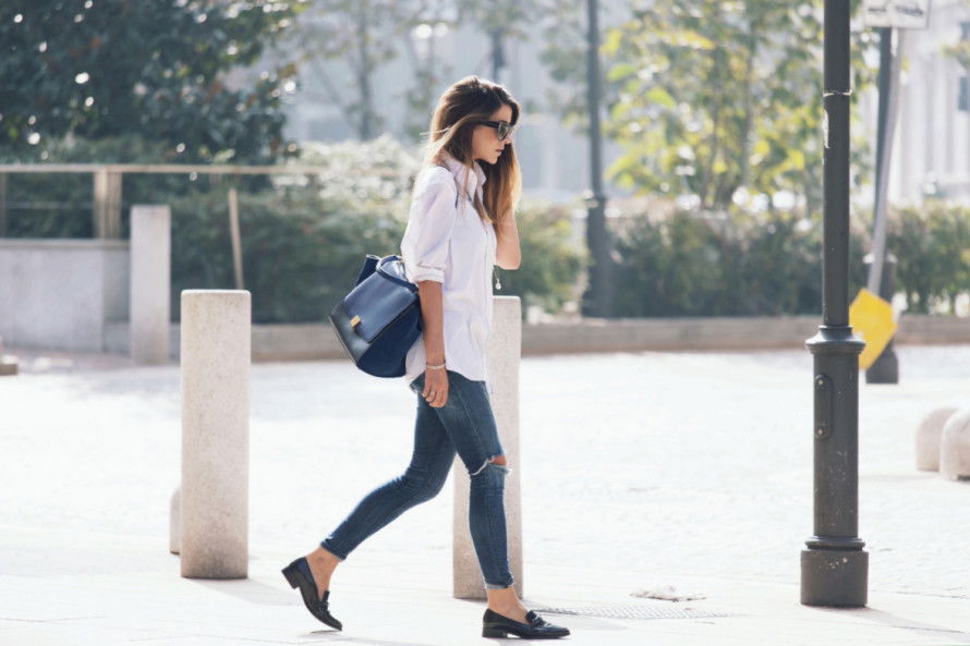 Mocassini: copia questi look per l’autunno! article-post