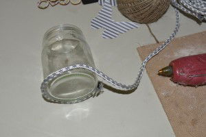 Diy: decorazione vasetto con corda